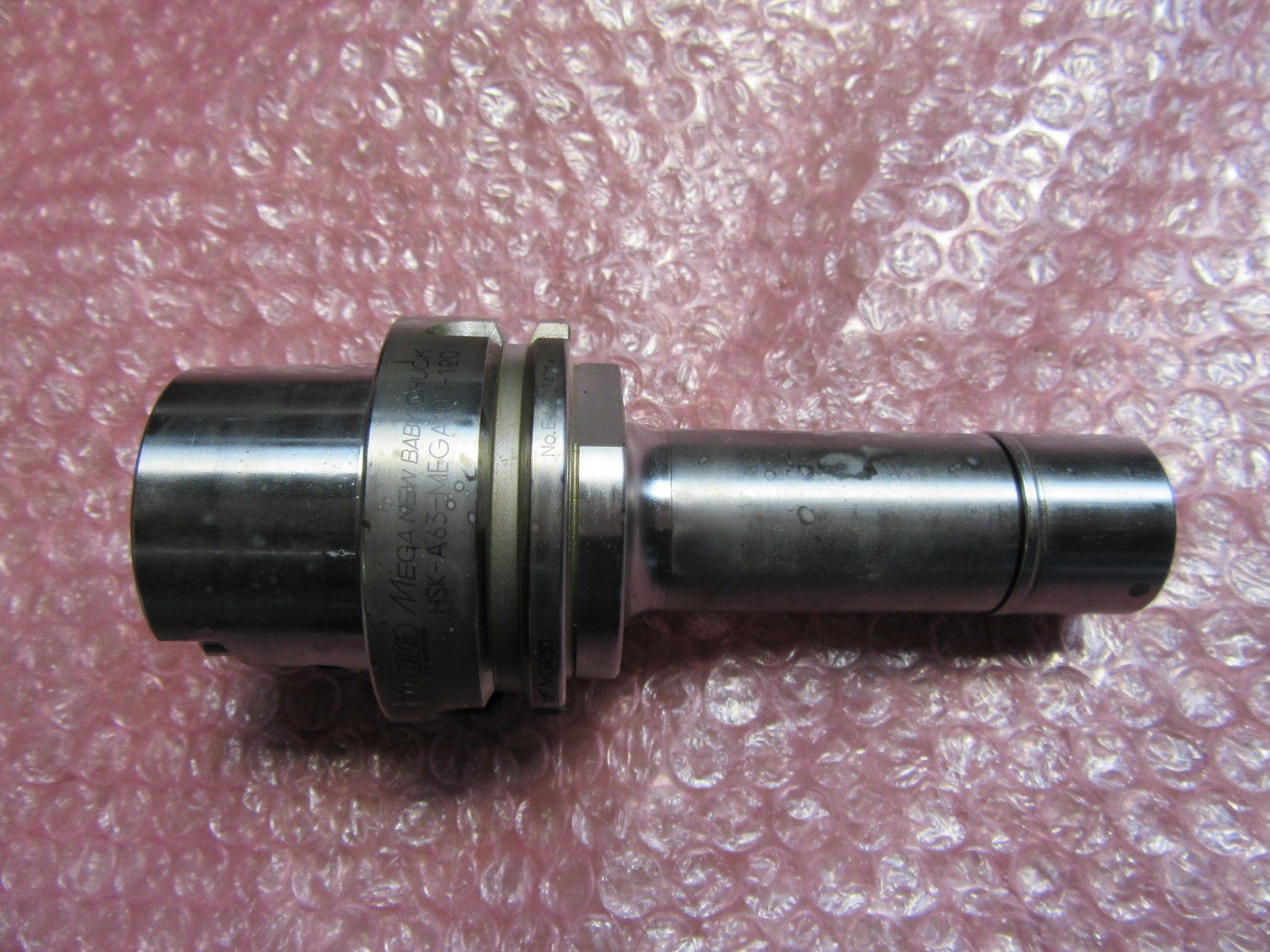 中古HSK-63 【コレットホルダー】HSK-A63-MEGA10N-120  大昭和精機