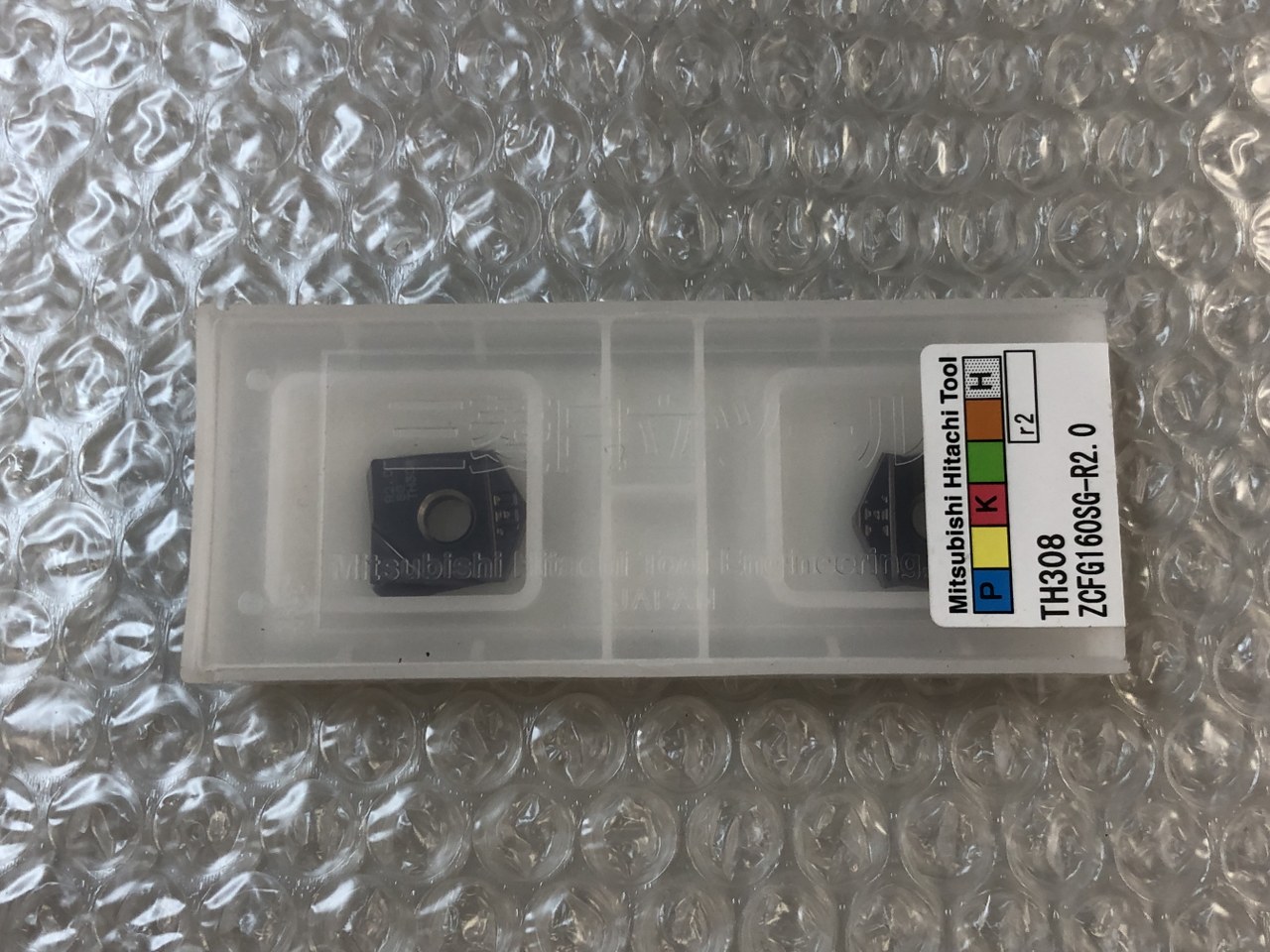 中古インサート（チップ） 【チップ】TH308 ZCFG160SG-R2.0 MITSUBISHI HITACHI TOOL