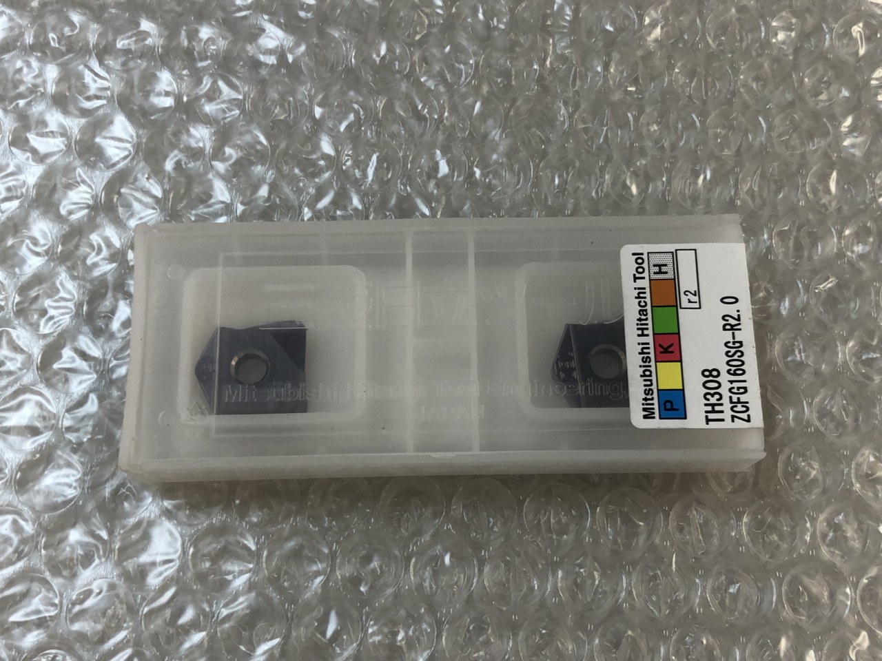 中古インサート（チップ） 【チップ】TH308 ZCFG160SG-R2.0 MITSUBISHI HITACHI TOOL