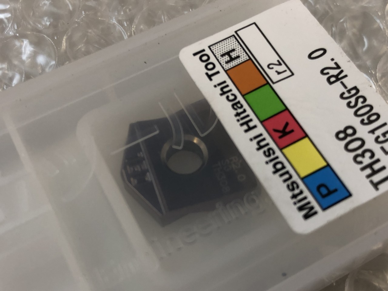 中古インサート（チップ） 【チップ】TH308 ZCFG160SG-R2.0 MITSUBISHI HITACHI TOOL