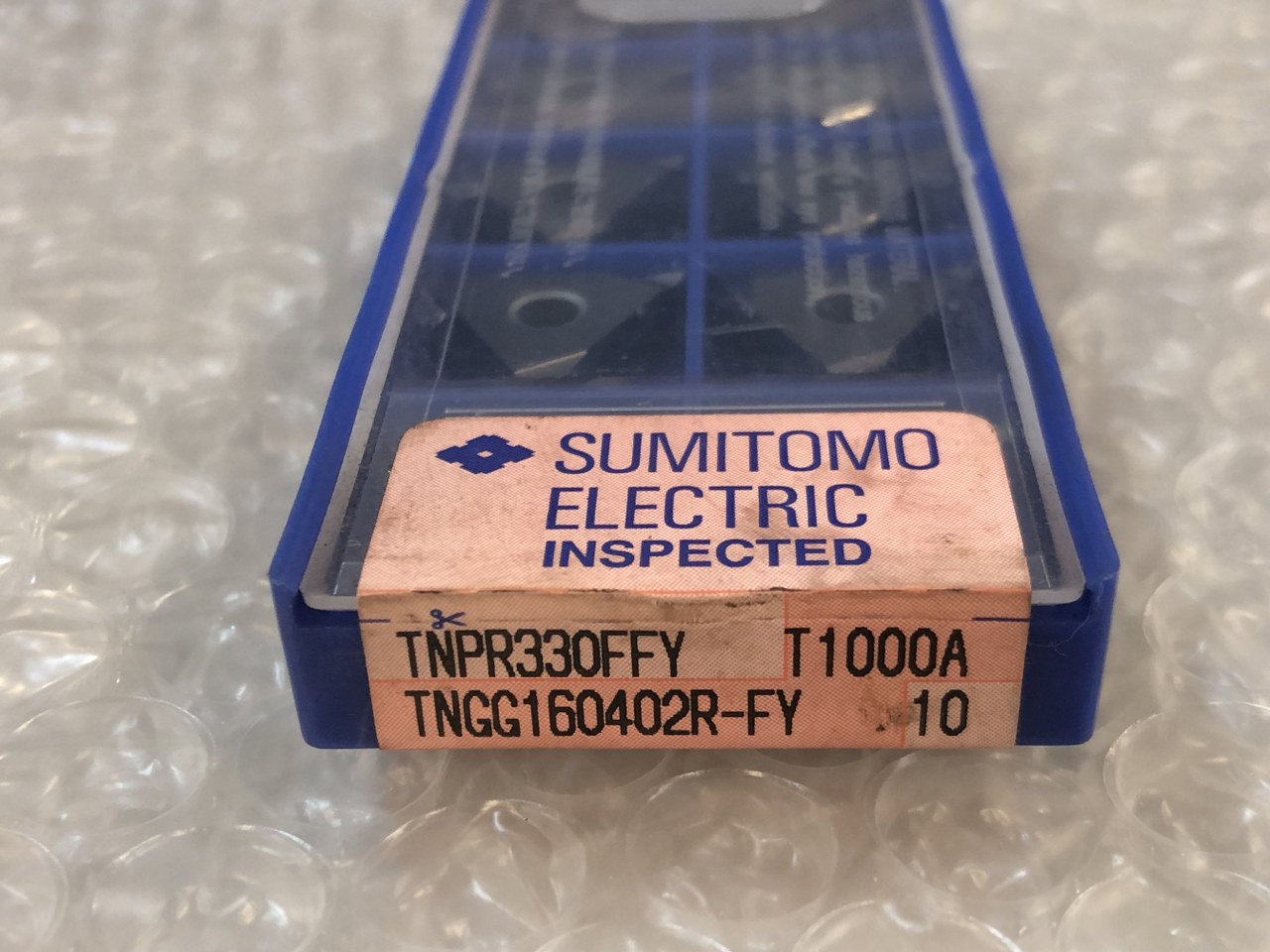中古インサート（チップ） 【チップ】TNPR330FFY T1000A TNGG160402R-FY 10 SUMIMOTO ELECTRIC