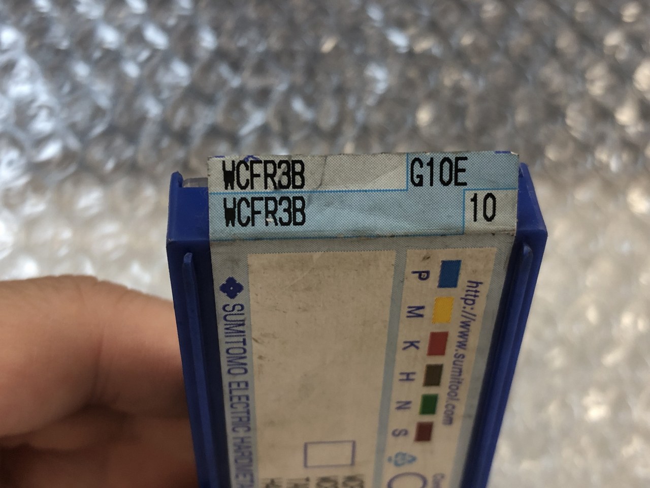 中古インサート（チップ） 【チップ】WCFR3B G10E SUMIMOTO ELECTRIC