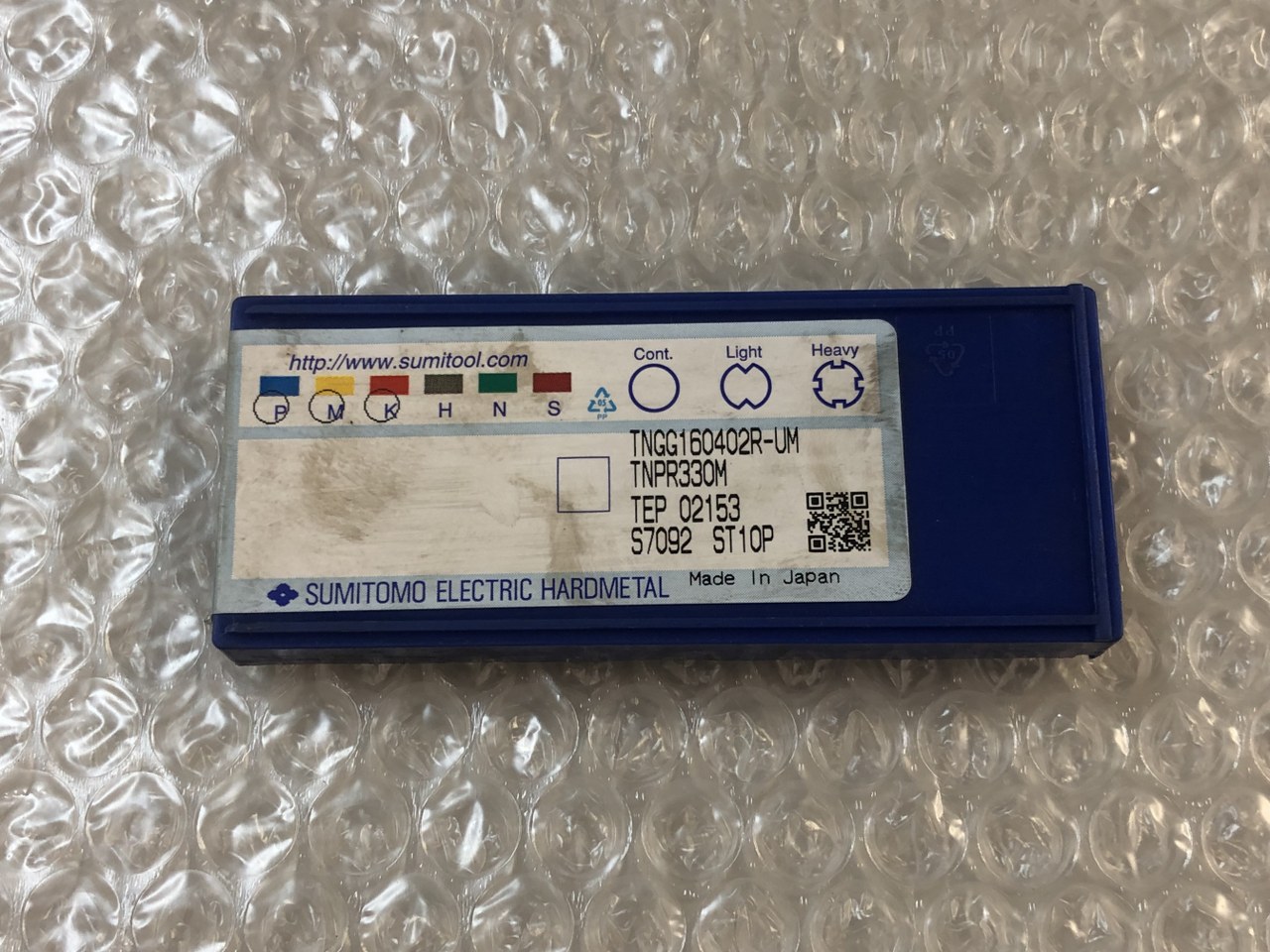 中古インサート（チップ） 【チップ】TNPR330M TNGG160402R-UM SUMIMOTO ELECTRIC