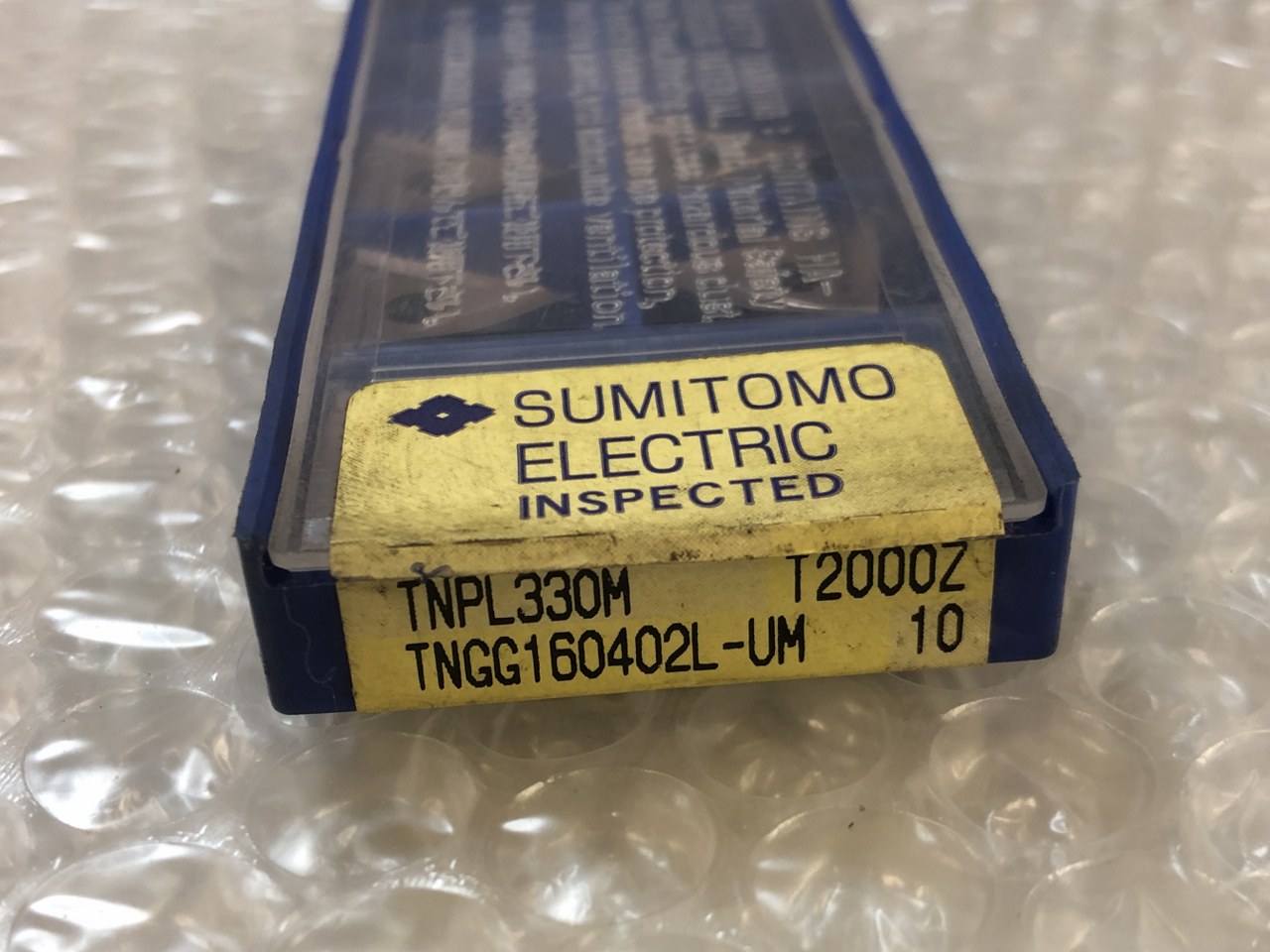 中古インサート（チップ） 【チップ】TNPR330M T2000Z TNGG160402L-UM SUMIMOTO ELECTRIC