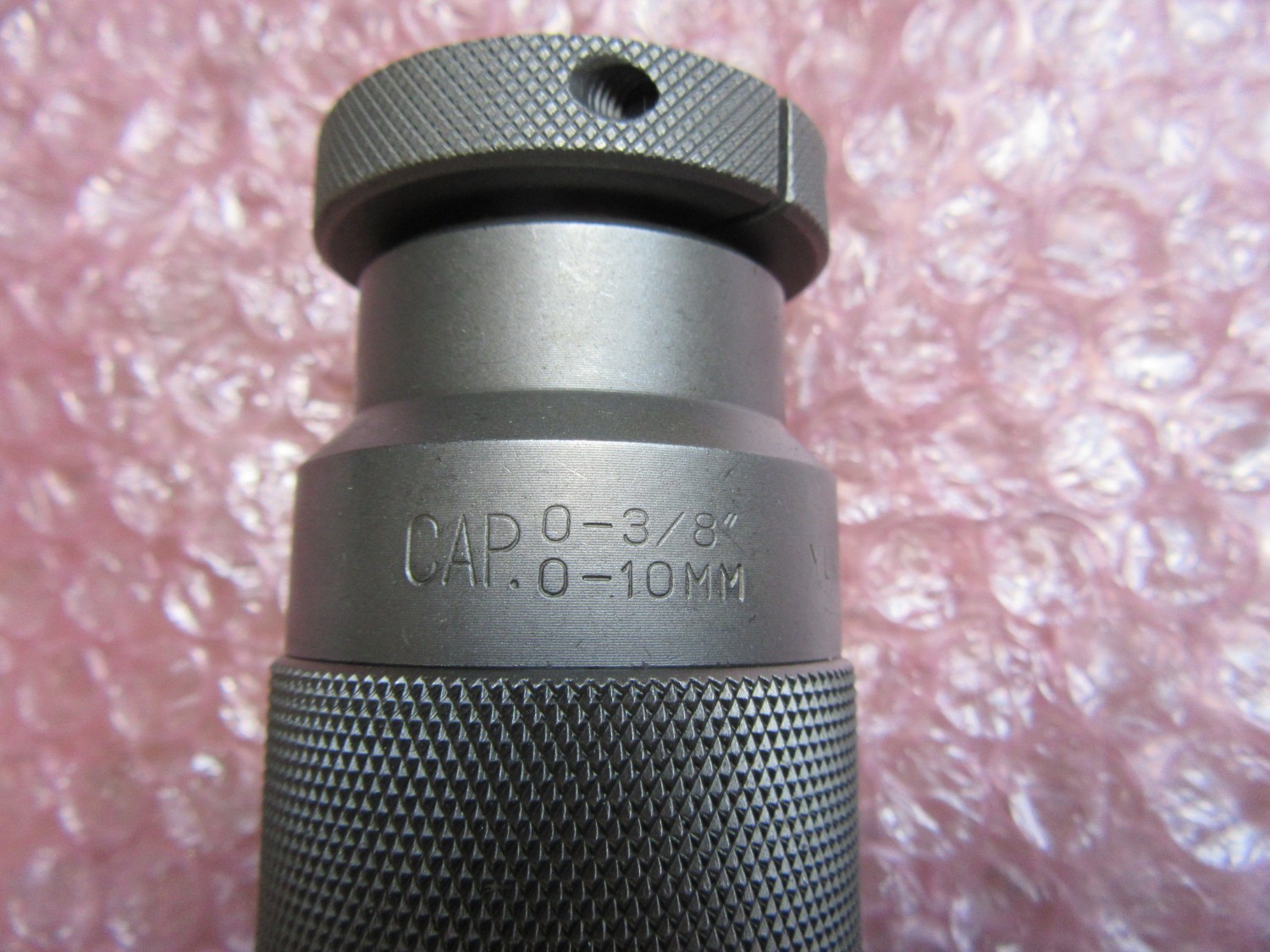 中古ストレートドリル 【ドリルチャック 】CAP 0-3/8,0-10mm　 ユキワ精工