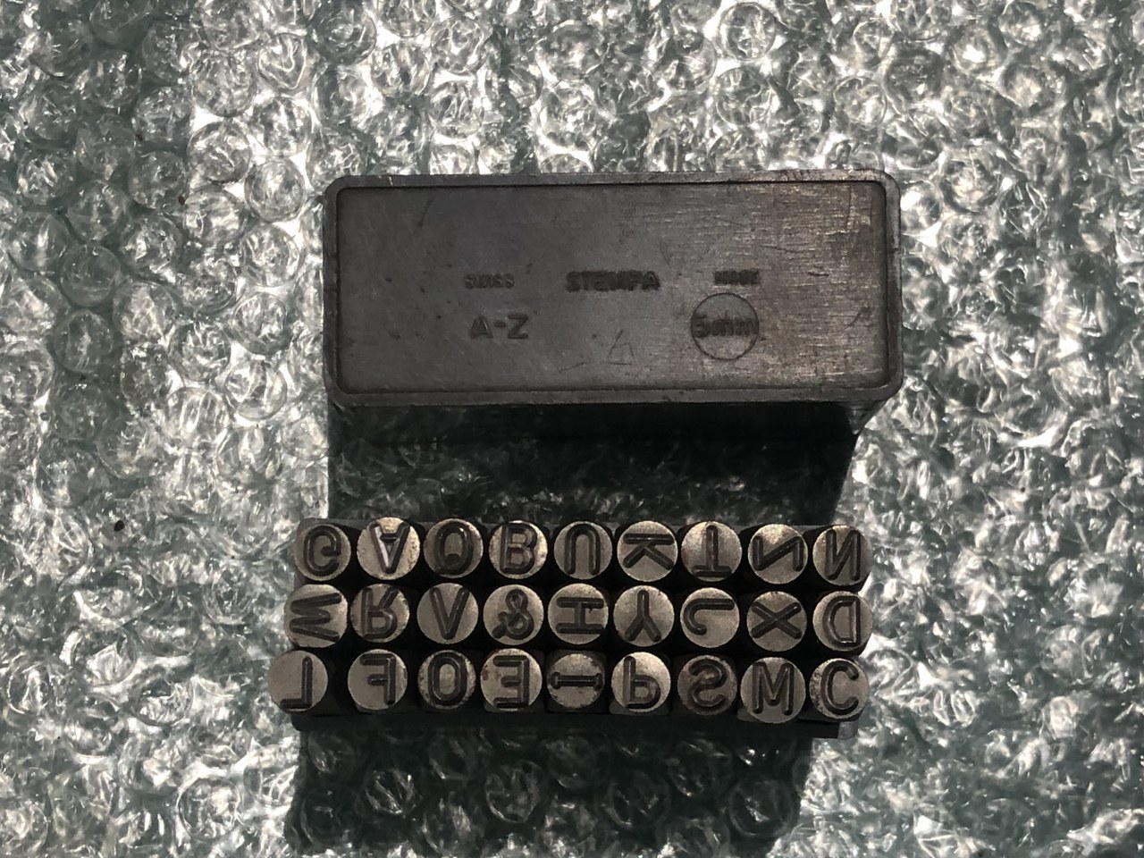 中古お買い得品・1山販売等 【刻印】英字A-Z(5ｍｍ） STEMPA