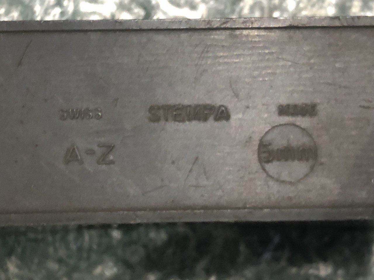 中古お買い得品・1山販売等 【刻印】英字A-Z(5ｍｍ） STEMPA