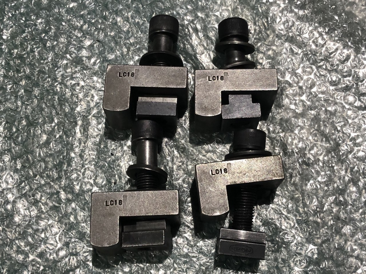 中古その他クランプ治具 【クランプ4個】LC16 ナベヤ(ERON)