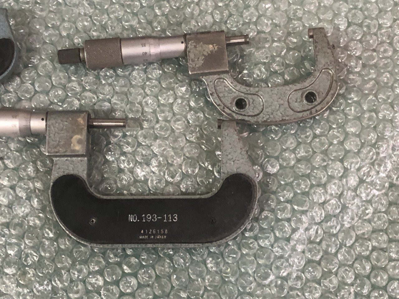 中古お買い得品・1山販売等 外側マイクロメーターセット 色々