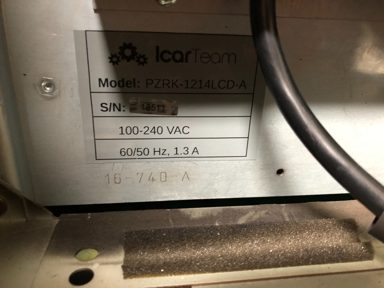 中古その他 【CNCモニター】PZRK-1214LCD-A YASNAC 