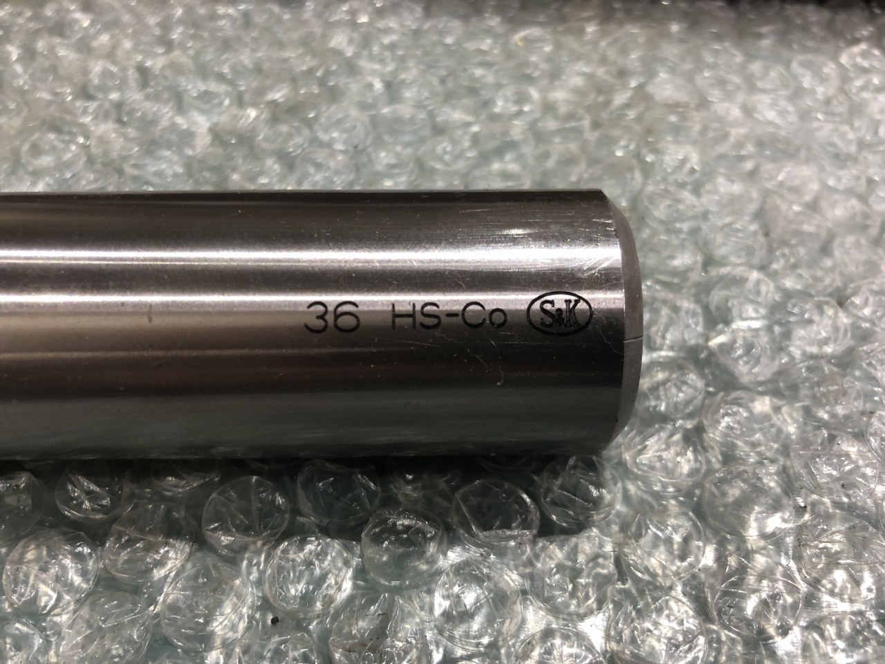 中古エンドミル(スクエア) 【2枚刃/スクエア/エンドミル】HSSシリーズφ36 S&K/三興製作所