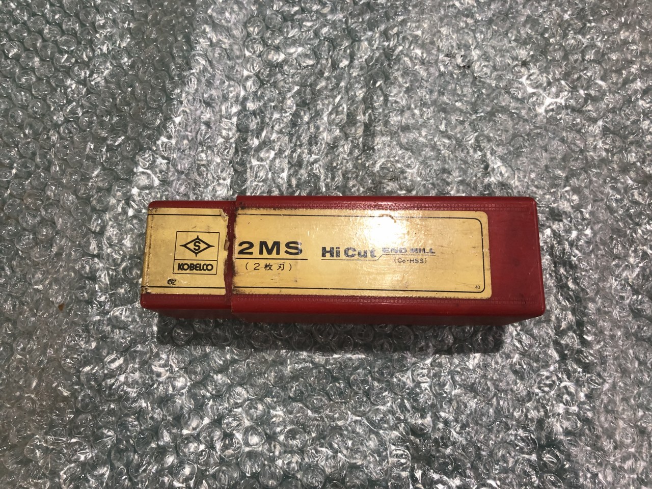 中古エンドミル(スクエア) 【2枚刃/スクエア/エンドミル】φ38 コベルコ/KOBELCO