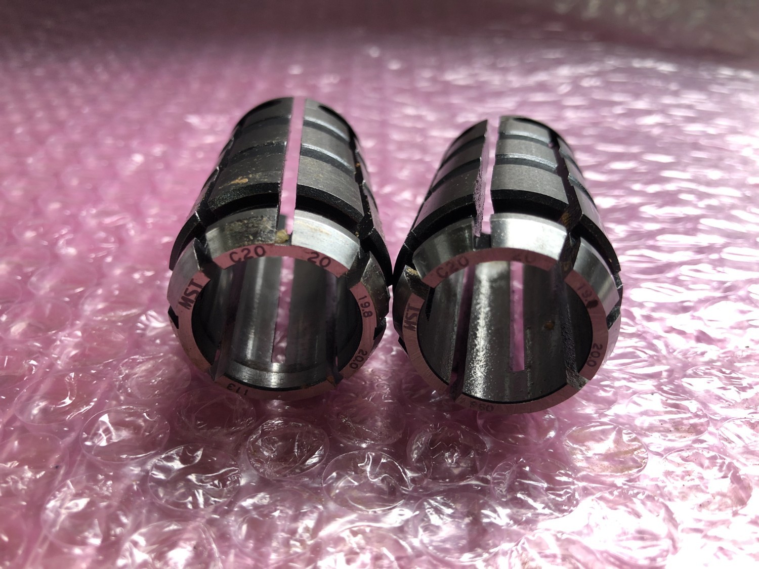 中古スプリングコレット 【スプリングコレット2個】C20-20 MST/溝口