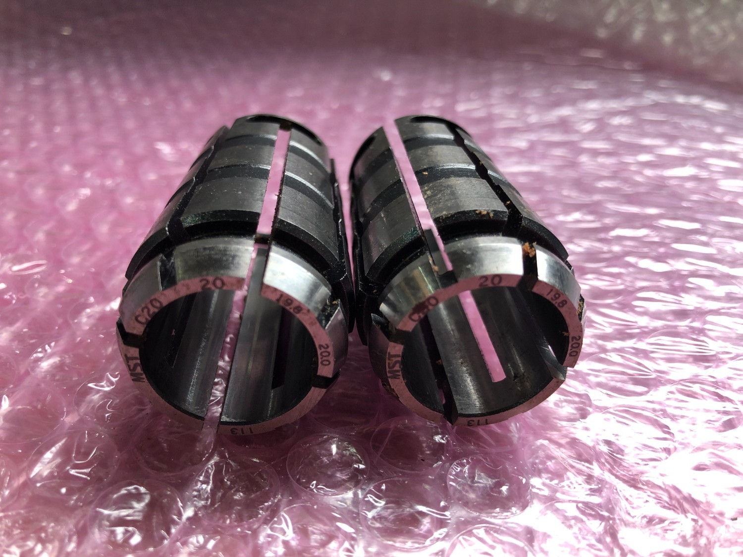 中古スプリングコレット 【スプリングコレット2個】C20-20 MST/溝口