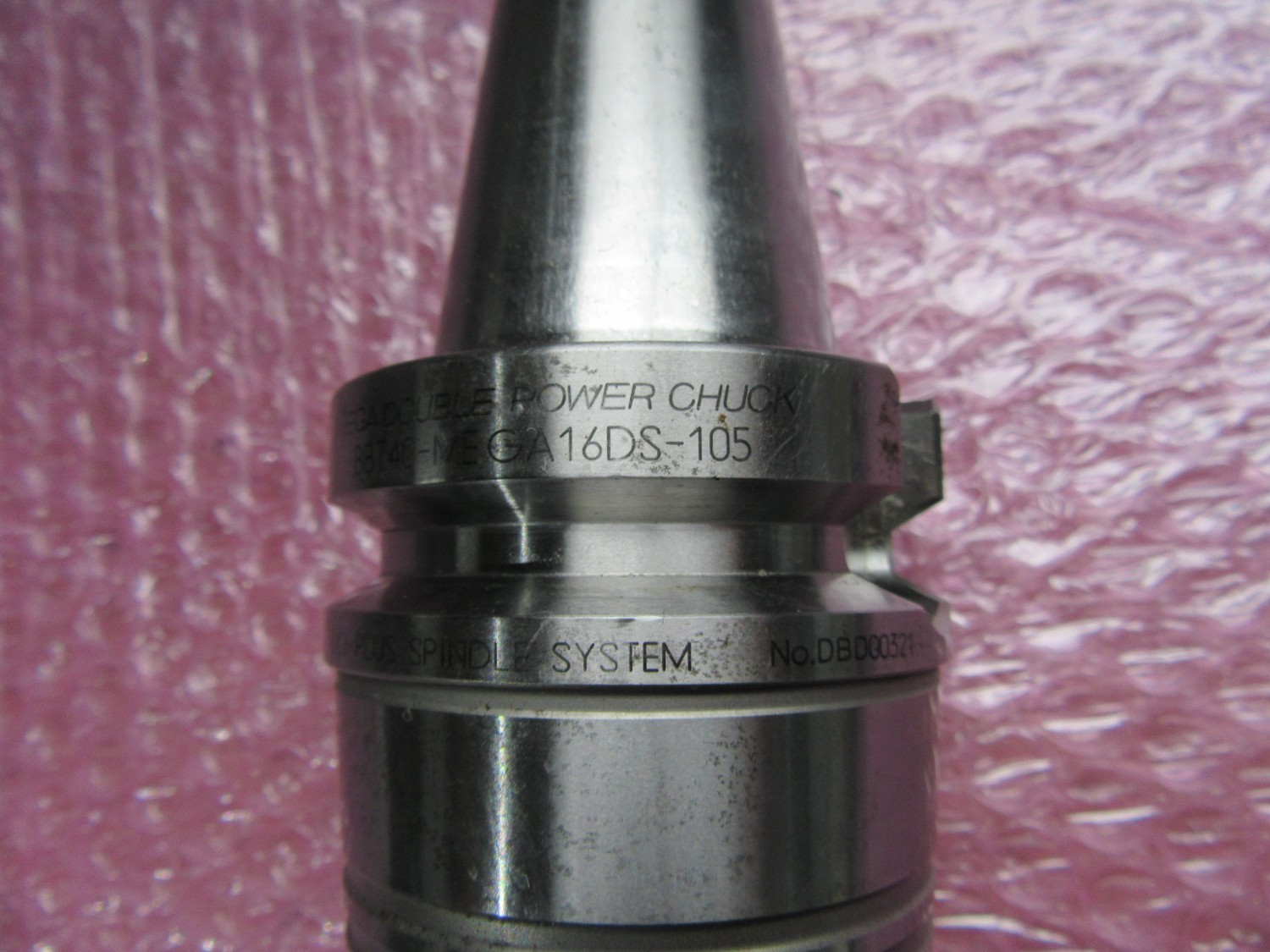 中古BBT40 【メガダブルパワーチャック】BBT40-MEGA16DS-105 ビッグ