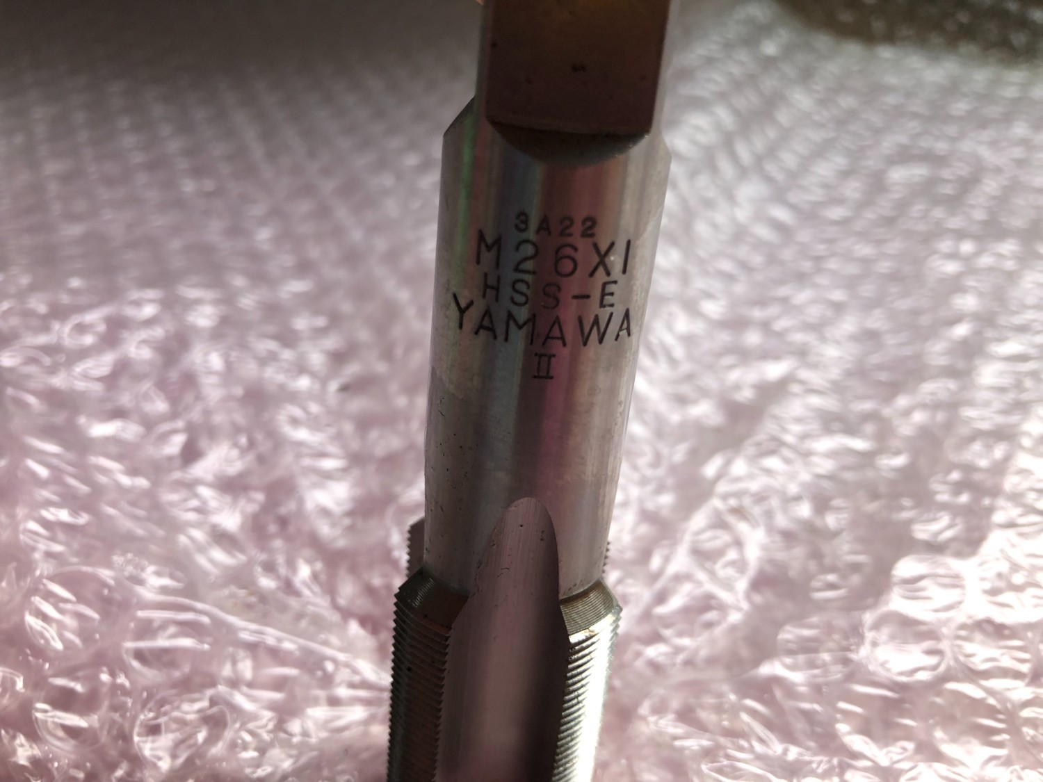 中古タップ 【ハンドタップ】M26x1 HSS-E YAMAHA/ヤマハ