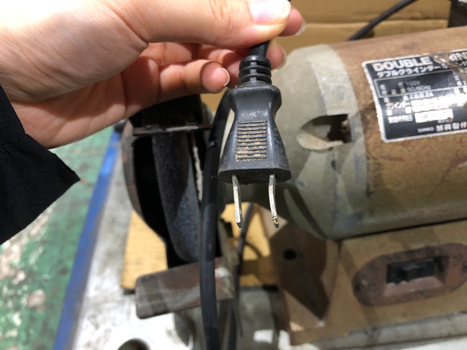 中古その他 【ダブルグラインダー】SDG-193F　 新興製作所　