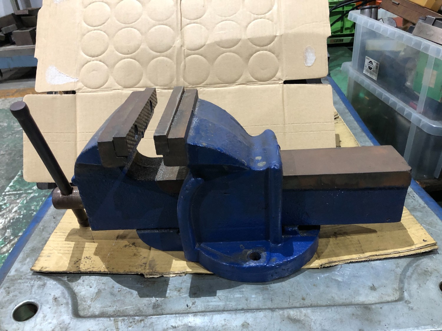 中古バイス 【万力バイス】150mm 不明