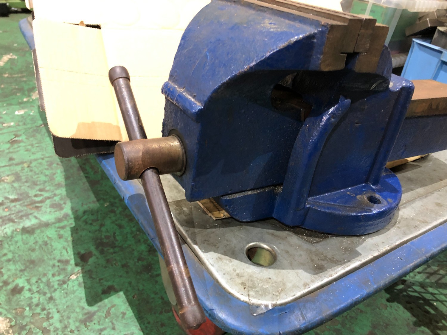 中古バイス 【万力バイス】150mm 不明