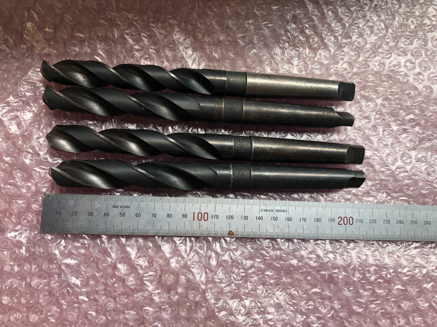 中古Taper shank drills 【テーパーシャンクドリル】φ18,φ18.5,φ19.5 NACHI