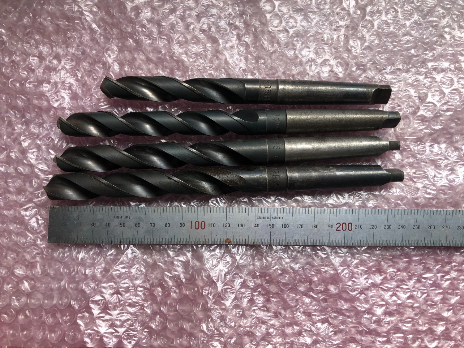 中古テーパ―シャンクドリル 【テーパーシャンクドリル】φ18,φ18.5,φ19 NACHI