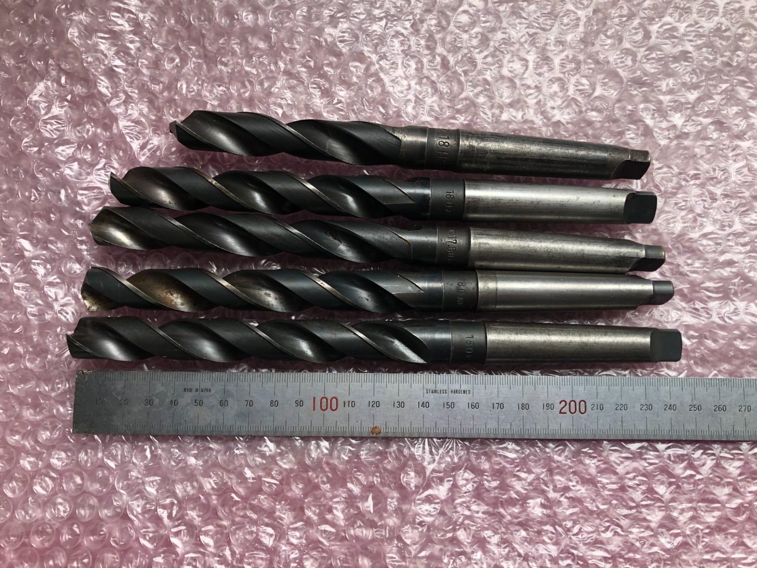 中古テーパ―シャンクドリル 【テーパーシャンクドリル】φ17.5,φ18 NACHI