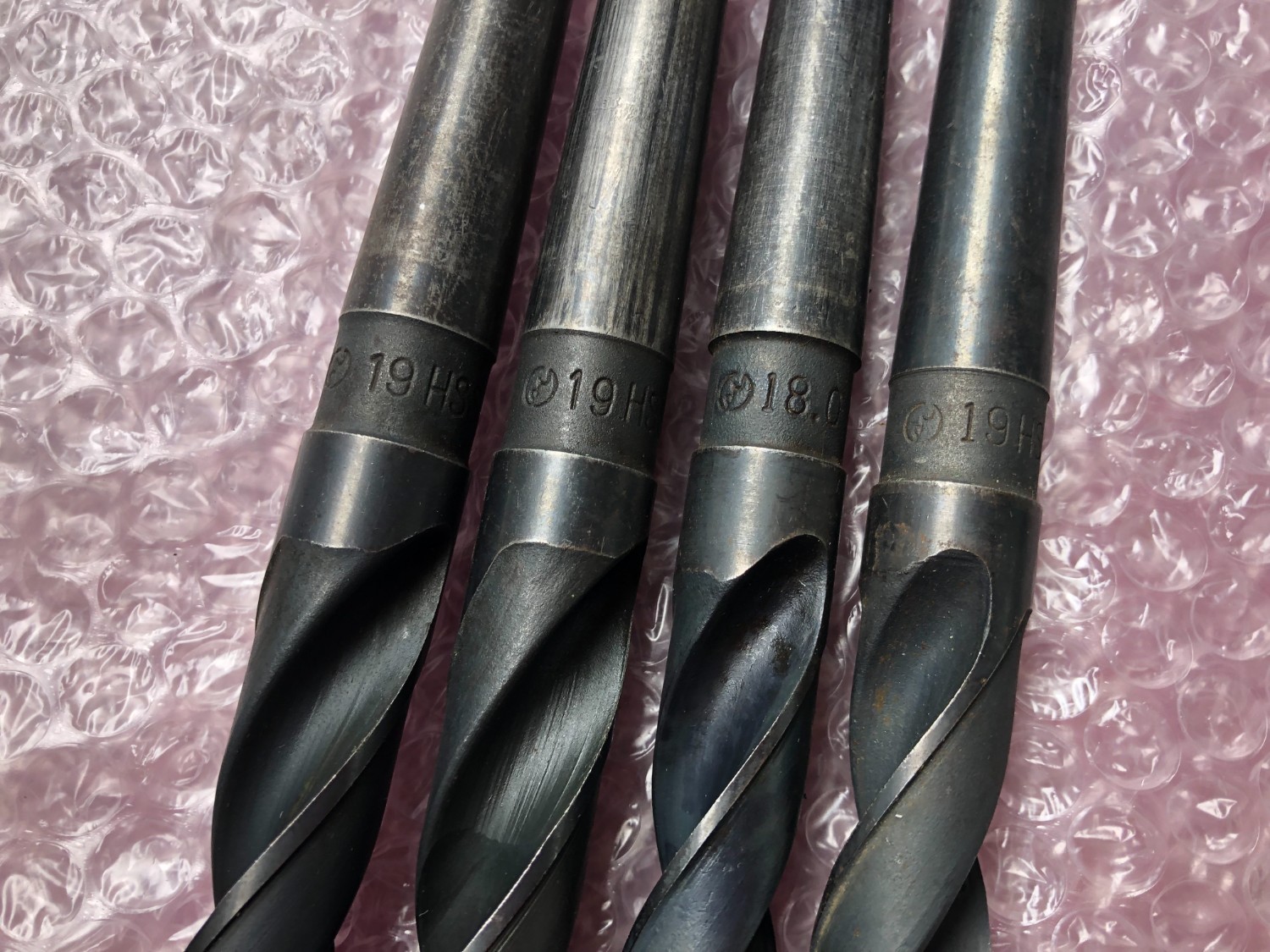 中古Taper shank drills 【テーパーシャンクドリル】φ18,φ19 NACHI