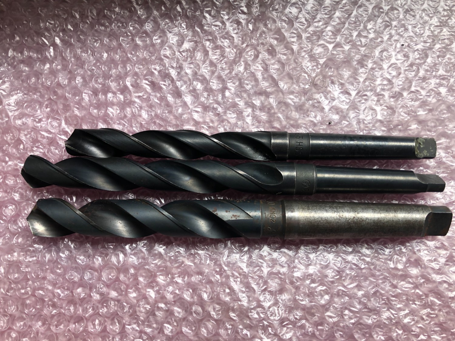 中古Taper shank drills 【テーパーシャンクドリル】φ19.5,φ21.5,φ24 NACHI
