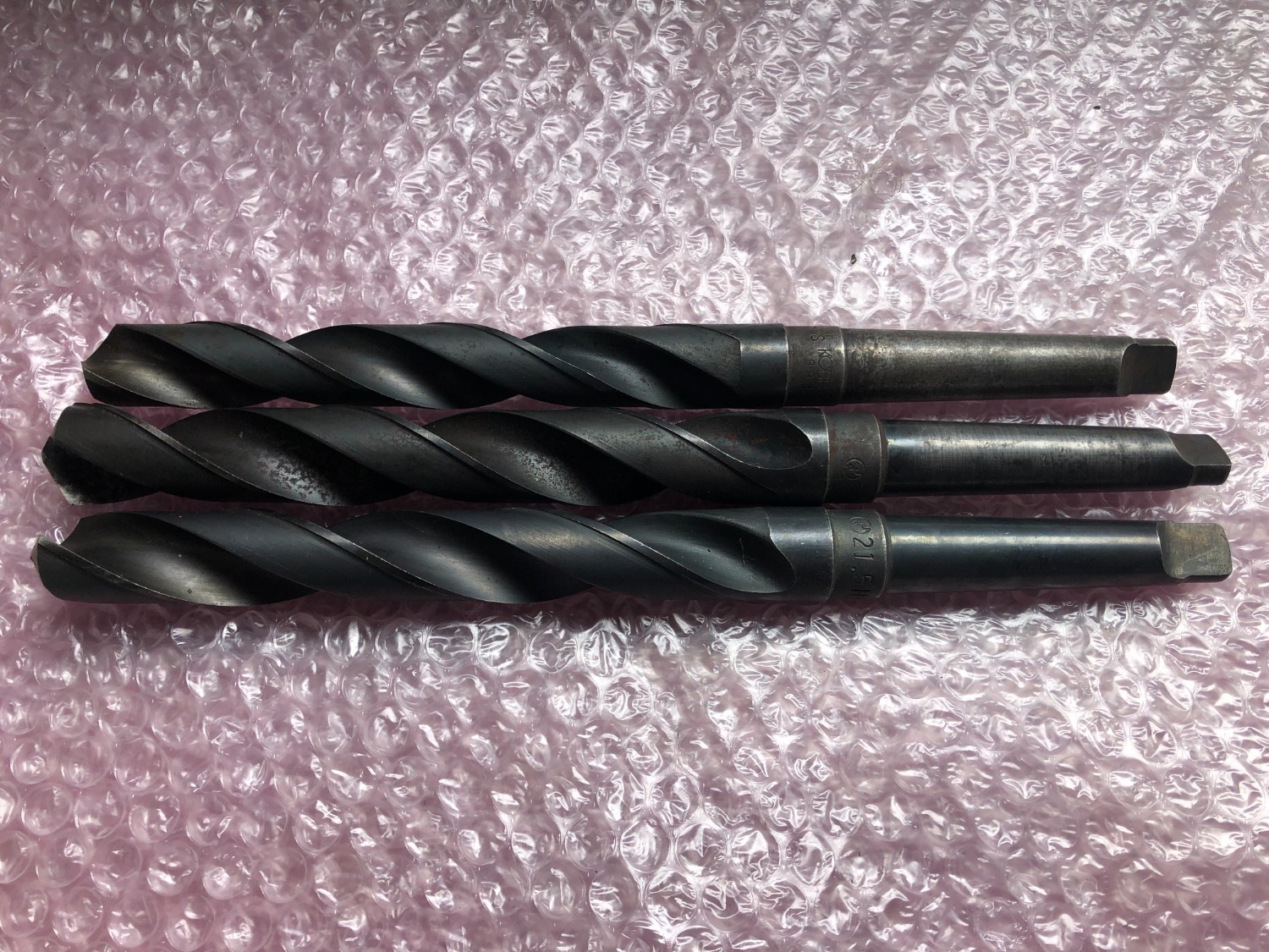 中古Taper shank drills 【テーパーシャンクドリル】φ20.5,φ21.5,φ23 NACHI
