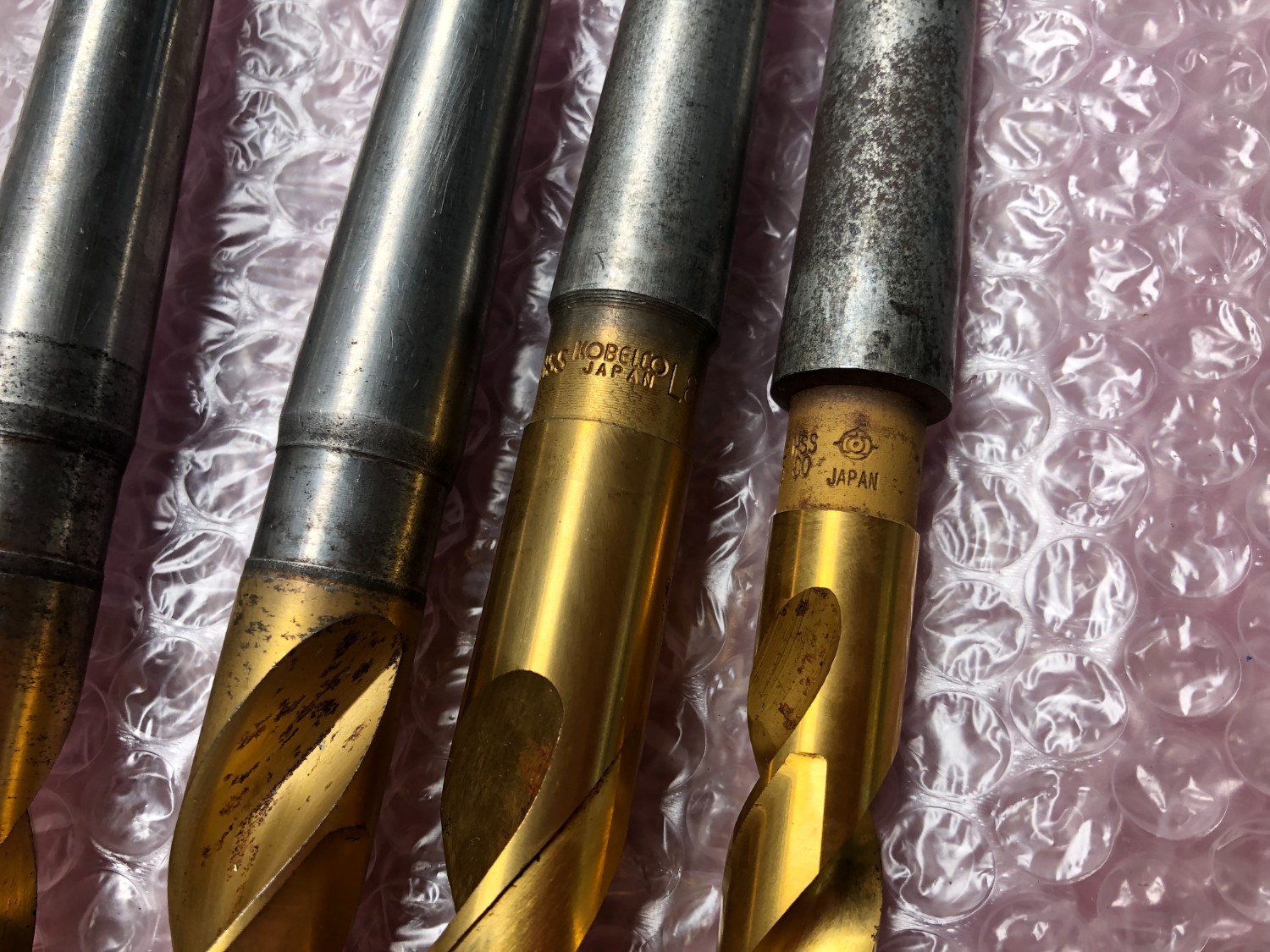中古Taper shank drills 【テーパーシャンクドリル】φ14.5,φ17.5 KOBELCO