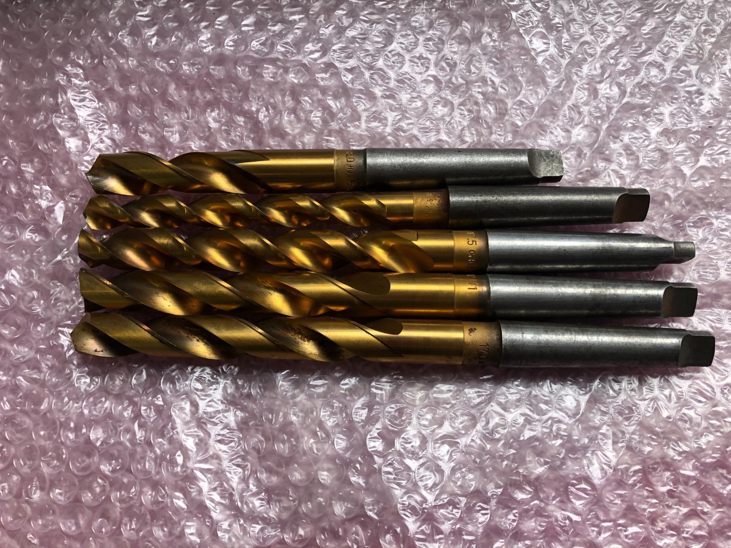 中古テーパ―シャンクドリル 【テーパーシャンクドリル】φ14,φ17,φ17.5,φ18 不明