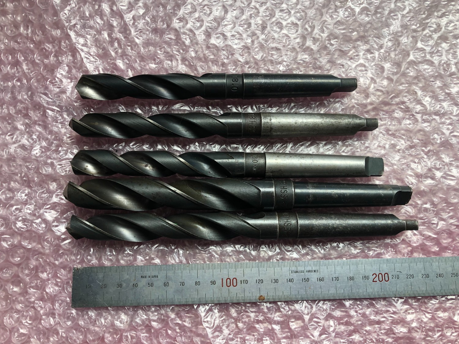 中古テーパ―シャンクドリル 【テーパーシャンクドリル】φ18,φ19,φ22 NACHI