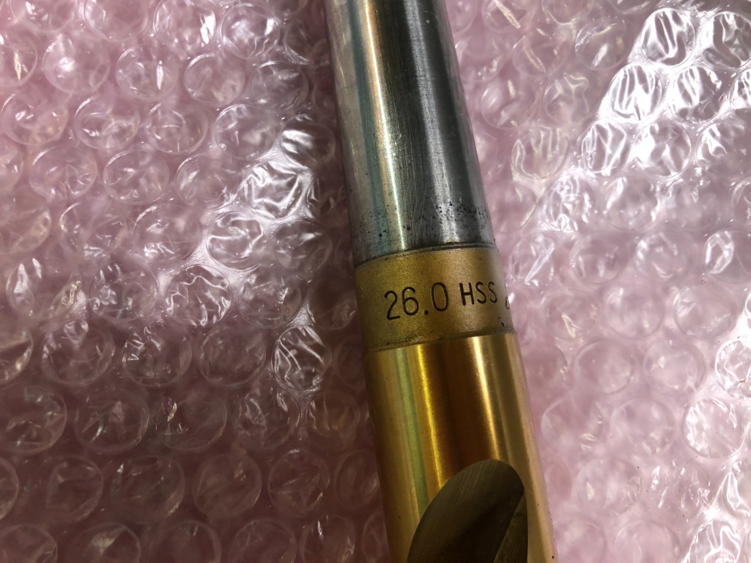 中古テーパ―シャンクドリル 【テーパーシャンクドリル】φ26 HSS 三菱/MITSUBISHI