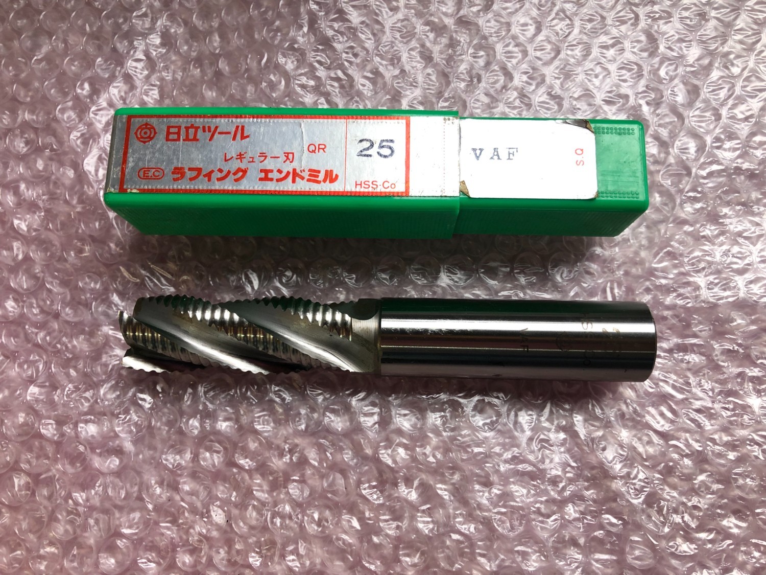 中古エンドミル(スクエア) 【ラフィングエンドミル】φ25 HSS 日立/HITACHI 