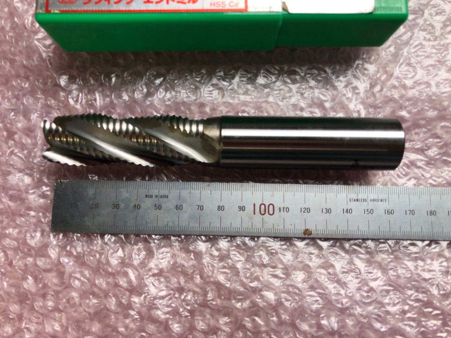 中古エンドミル(スクエア) 【ラフィングエンドミル】φ25 HSS 日立/HITACHI 