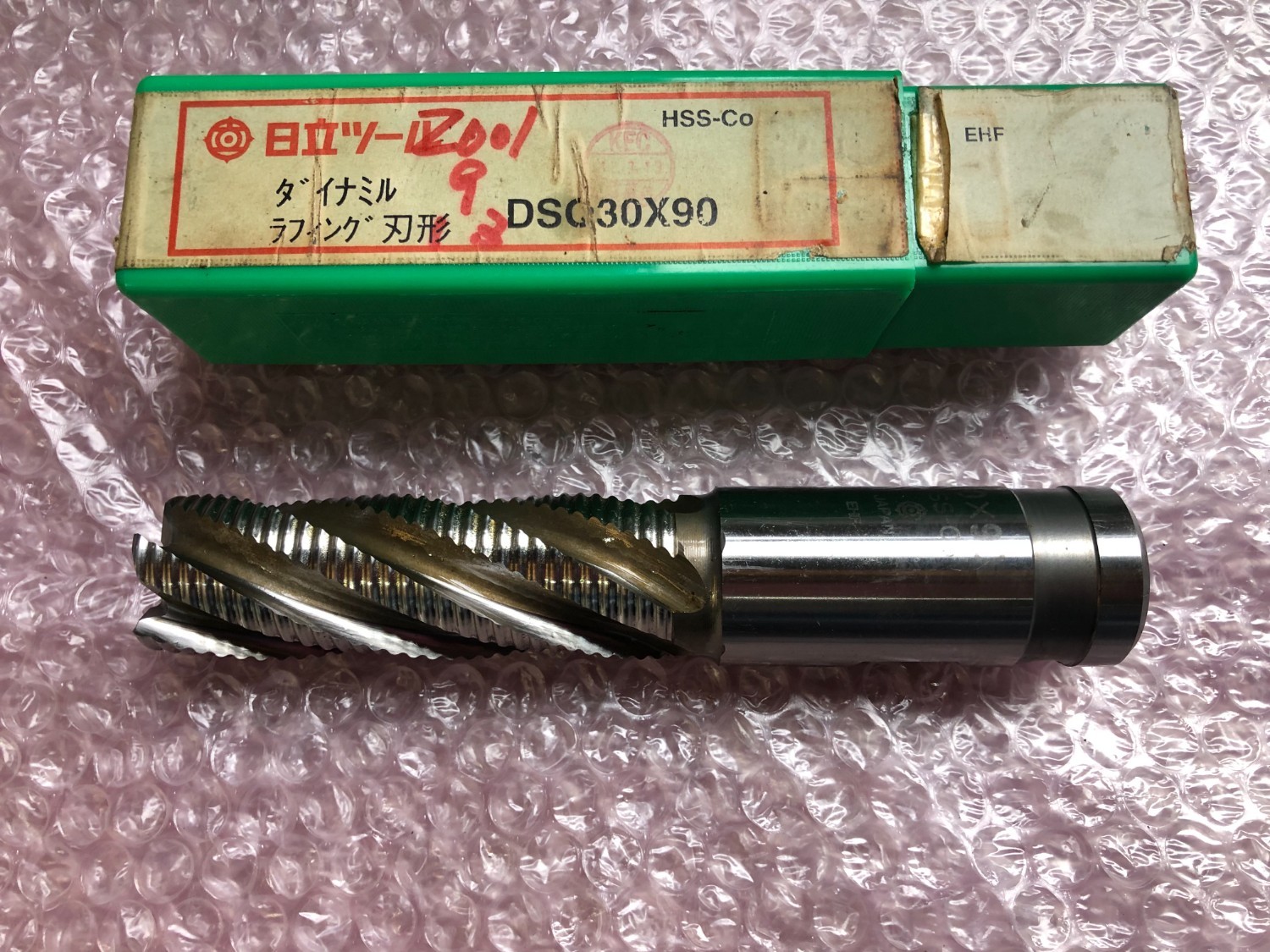中古エンドミル(スクエア) 【ラフィングエンドミル】DSG 30x90 日立/HITACHI 