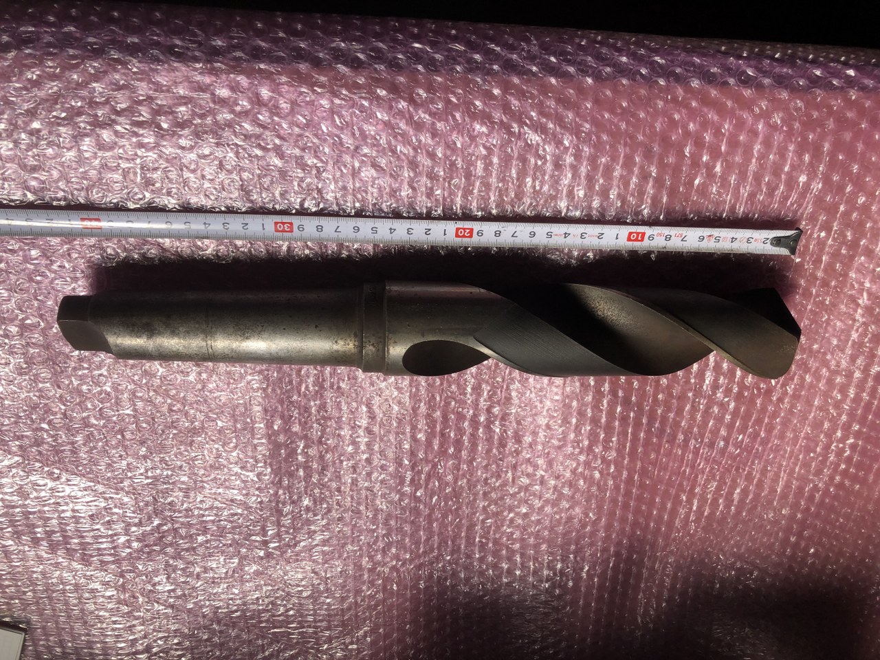 中古テーパ―シャンクドリル 【テーパーシャンクドリル】φ55　全長420ｍｍ NACHI FORCE