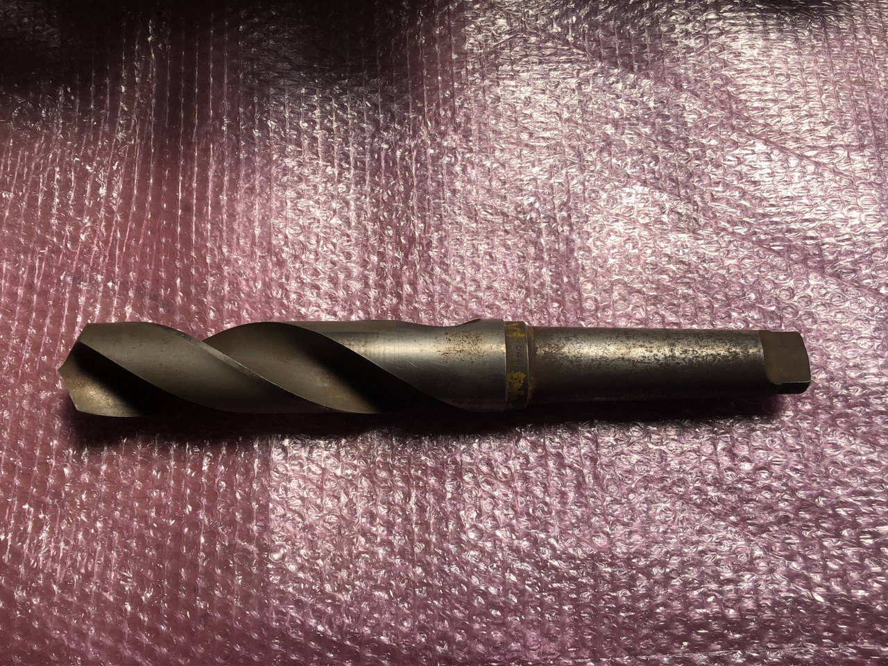 中古テーパ―シャンクドリル 【テーパーシャンクドリル】φ54　全長420ｍｍ 不明