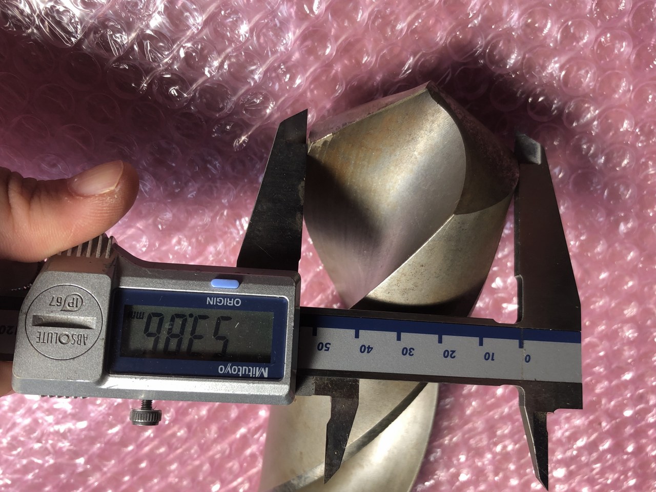 中古テーパ―シャンクドリル 【テーパーシャンクドリル】φ54　全長420ｍｍ 不明