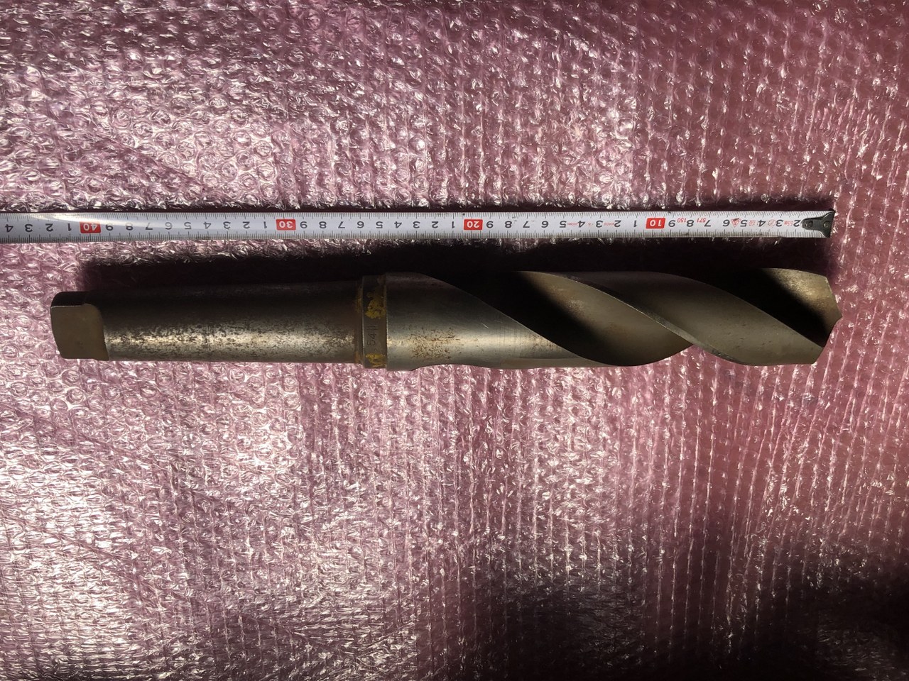 中古テーパ―シャンクドリル 【テーパーシャンクドリル】φ54　全長420ｍｍ 不明