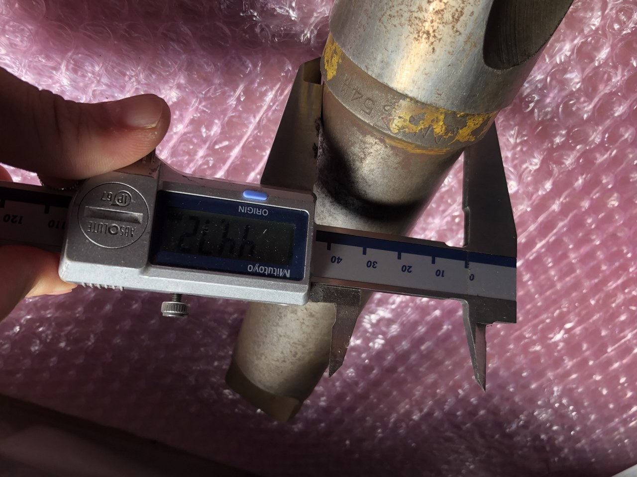 中古テーパ―シャンクドリル 【テーパーシャンクドリル】φ54　全長420ｍｍ 不明
