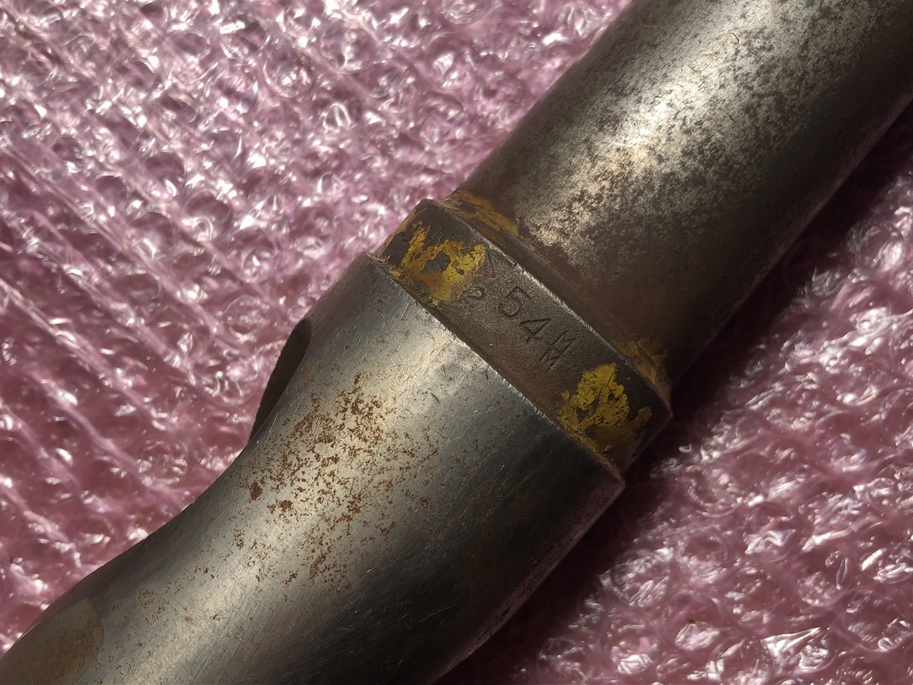 中古テーパ―シャンクドリル 【テーパーシャンクドリル】φ54　全長420ｍｍ 不明