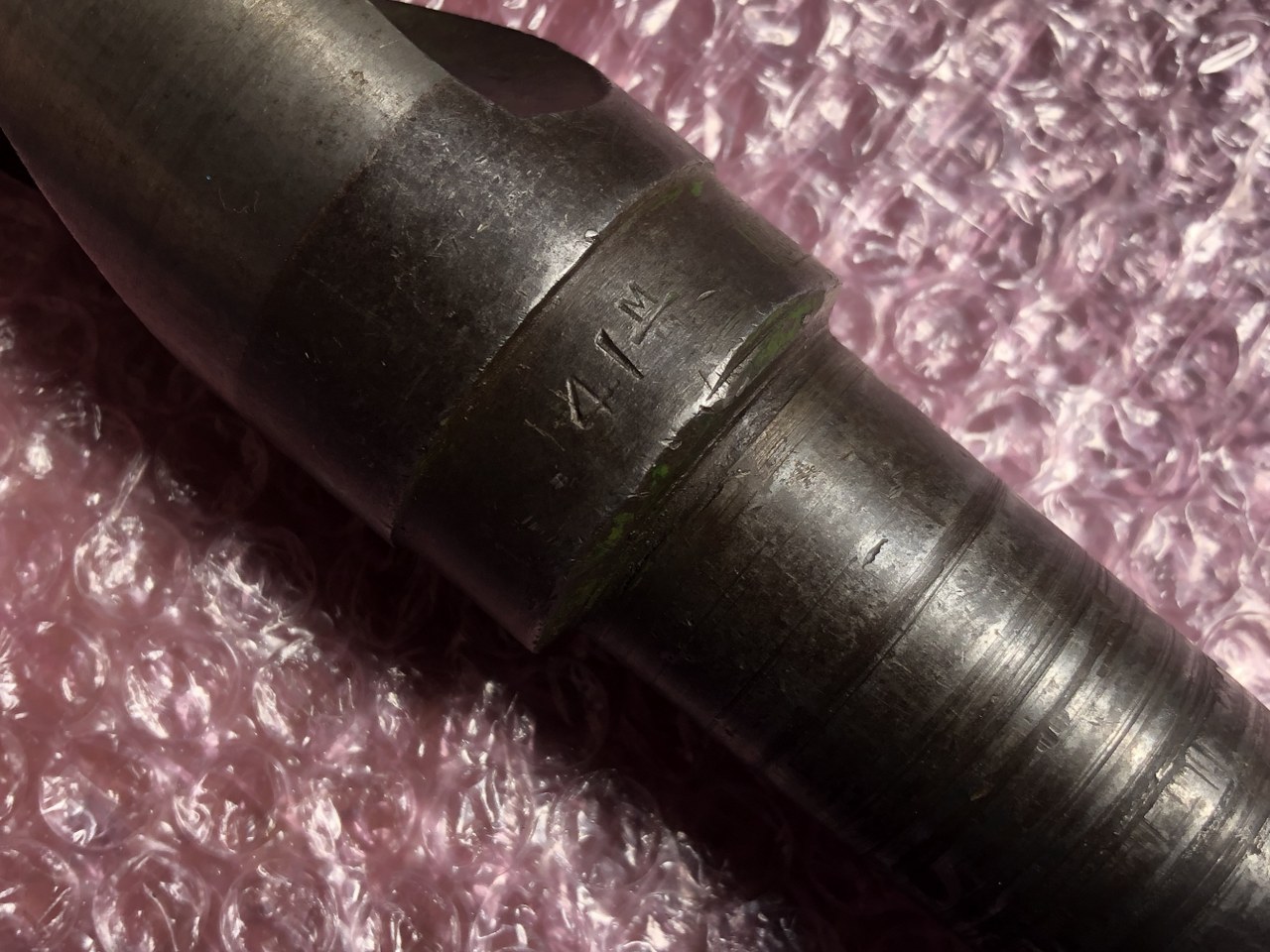 中古テーパ―シャンクドリル 【テーパーシャンクドリル】φ41　全長350ｍｍ 不明