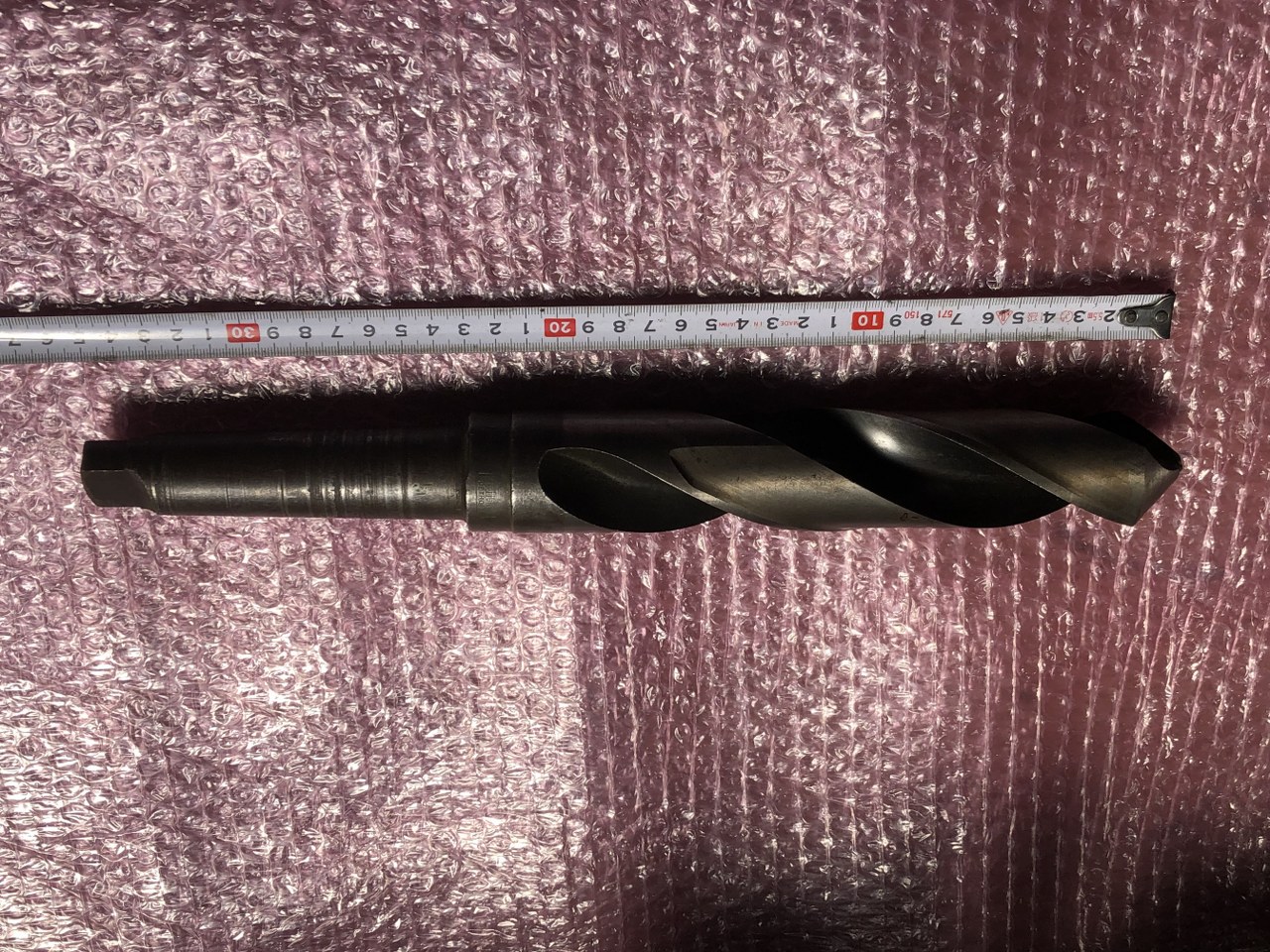 中古テーパ―シャンクドリル 【テーパーシャンクドリル】φ41　全長350ｍｍ 不明