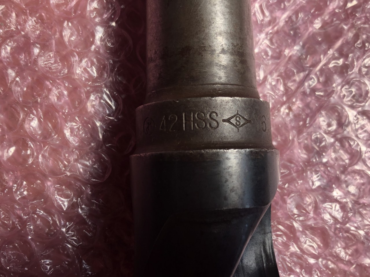 中古テーパ―シャンクドリル 【テーパーシャンクドリル】HSSシリーズφ42 不明