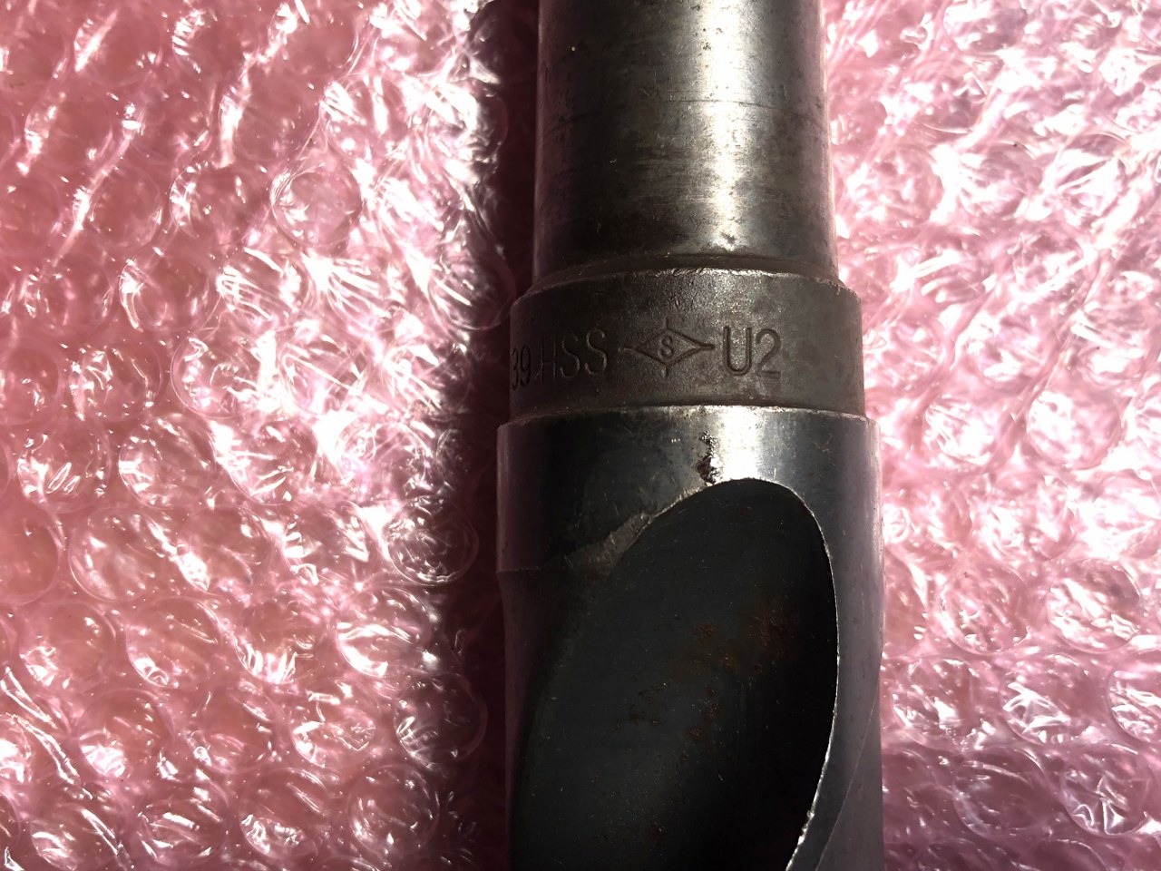 中古テーパ―シャンクドリル 【テーパーシャンクドリル】HSSシリーズφ39 不明