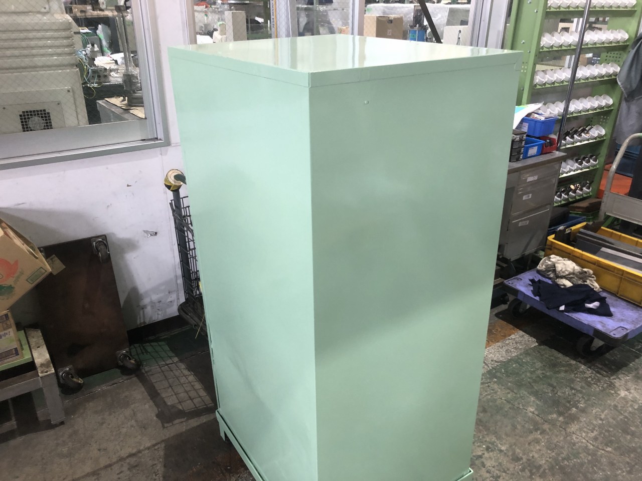 中古キャビネット類 【キャビネット9段】W695ｘD555ｘH1415ｍｍ OS