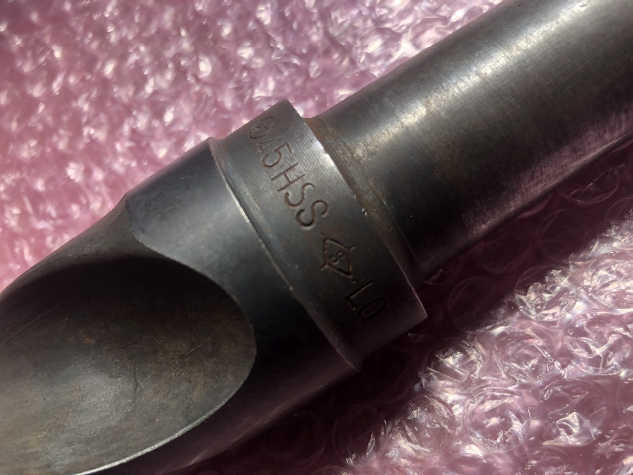 中古テーパ―シャンクドリル 【テーパーシャンクドリル】HSSシリーズφ45 不明