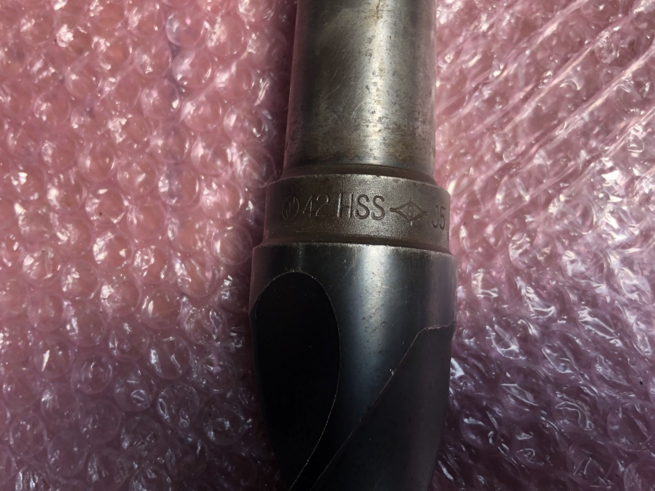中古テーパ―シャンクドリル 【テーパーシャンクドリル】HSSシリーズφ42 不明