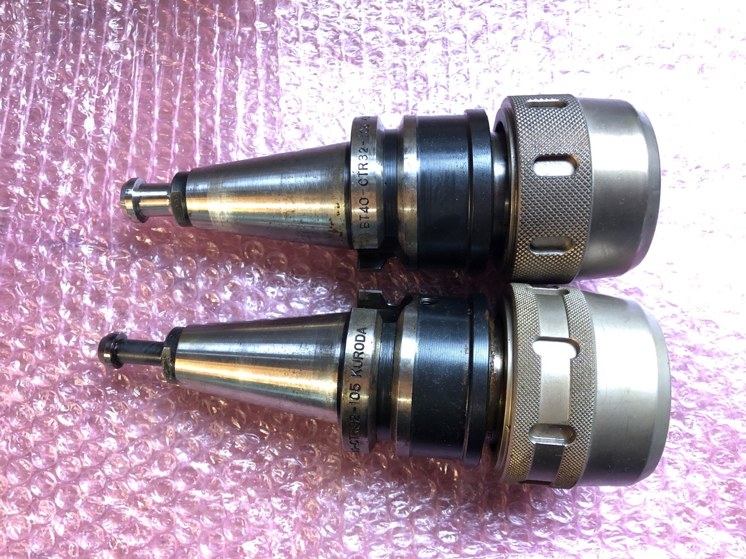 中古BT40 【ミーリングチャック】BT40-CTR32-105 黒田/KURODA
